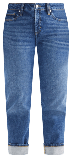 Women's High-Rise Cuffed Capri Jeans, Exclusively at Macy's