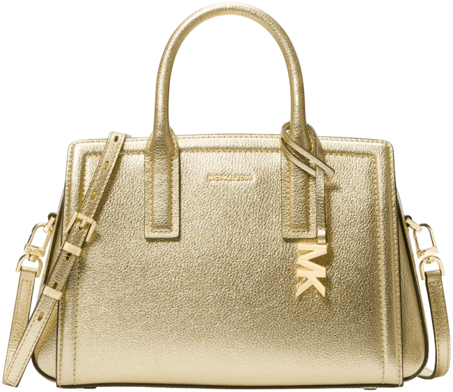 Michael  Laila Leather Satchel Bag