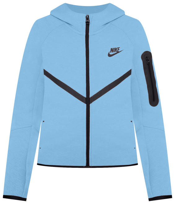 Nike Sportswear Tech Fleece Girls' Full-Zip Hoodie