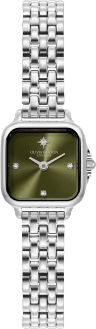 Women's Grosvenor Mini Silver Tone Bracelet Watch, 20mm