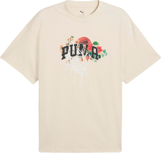 PUMA Dunked In Florals Men's Basketball T-Shirt