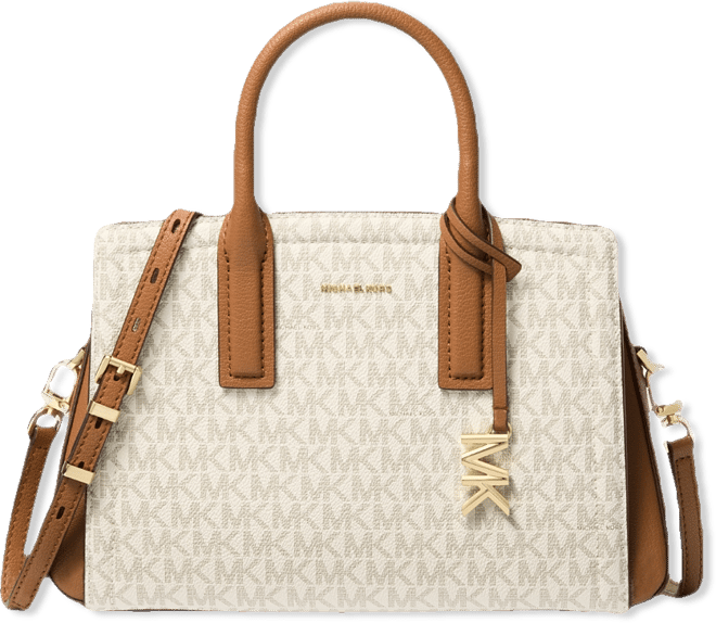 Michael  Laila Small Signature Logo Satchel