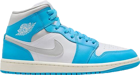 ◆Nike◆ Air Jordan 1 Mid W Dark Powder Blue White Sail Neut Jordan 1 Mid 