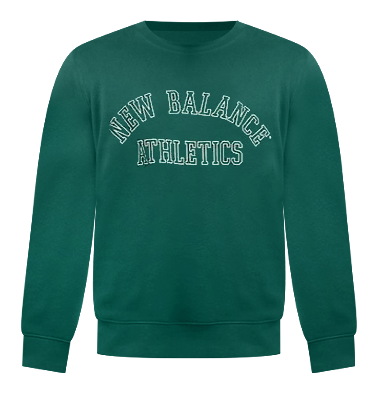 ◇New Balance◇ NBNCF12201 UNI ATHLETICS Graphic Sweatshirt New Balance Women's Graphic Fleece Crew Sweatshirt - Green