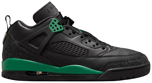 国内配送 NIKE JORDAN SPIZIKE LOW BLACK/V.RED-C.GREEN Jordan Spizike Low Men's Shoes in Black/Classic Green/White