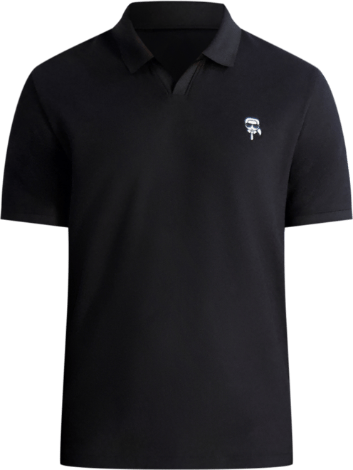 Men's Regular-Fit Karl Head Pique Polo Shirt