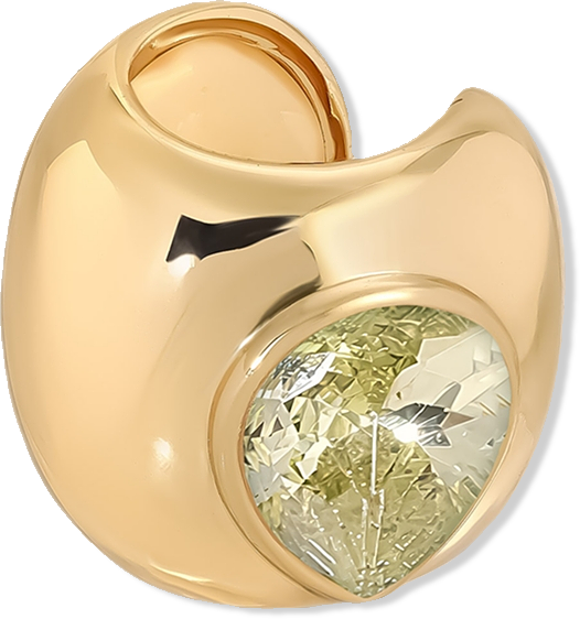 Bold Crystal Ear Cuff Earrings