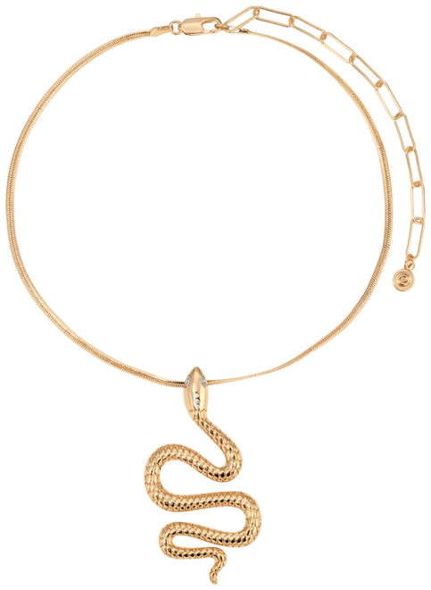 Serpentina Pendant Choker Necklace