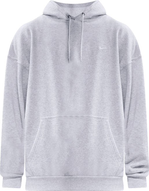 Nike Club Fleece เสื้อมีฮู้ดแบบสวมผ้าเฟรนช์เทรีขนาดโอเวอร์ไซส์ผู้ชาย