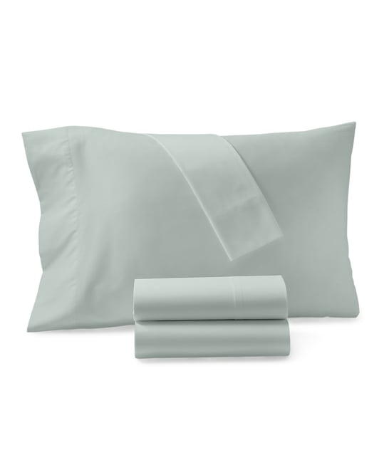 300-Thread Count Organic Cotton 4-Pc. Sheet Set, Queen, Exclusively at Macy's