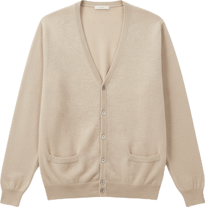 Men's V Neck Button Cardigan