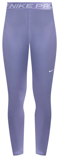 Nike Pro Women's Mid-Rise Mesh-Paneled Leggings