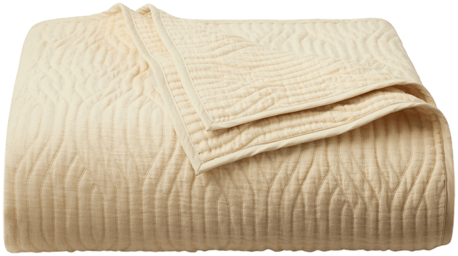 Wiley Cotton Jacquard Quilt, King