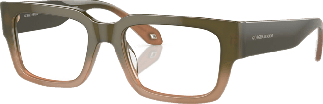 Men's Rectangle Eyeglasses, AR7243U 53