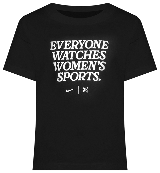 Everyone Watches Women's Sports™ Nike by TOGETHXR Big Kids' T-Shirt