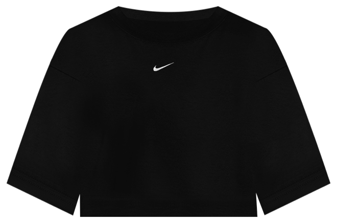 Nike Sportswear Phoenix Fleece Women's Loose Short-Sleeve Cropped French Terry Top
