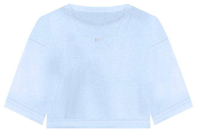Nike Sportswear Phoenix Fleece Women's Loose Short-Sleeve Cropped French Terry Top