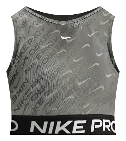 Nike Pro Débardeur court imprimé Dri-FIT pour femme