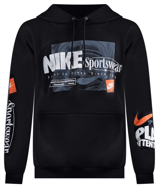 Nike Club Sudadera con gorro sin cierre de French Terry oversized para hombre