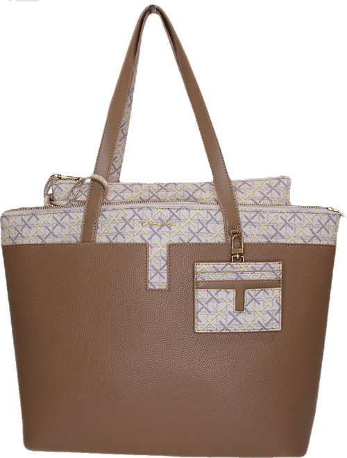 Tahari Commuter Multi Compartment Tote Bag JCPenney