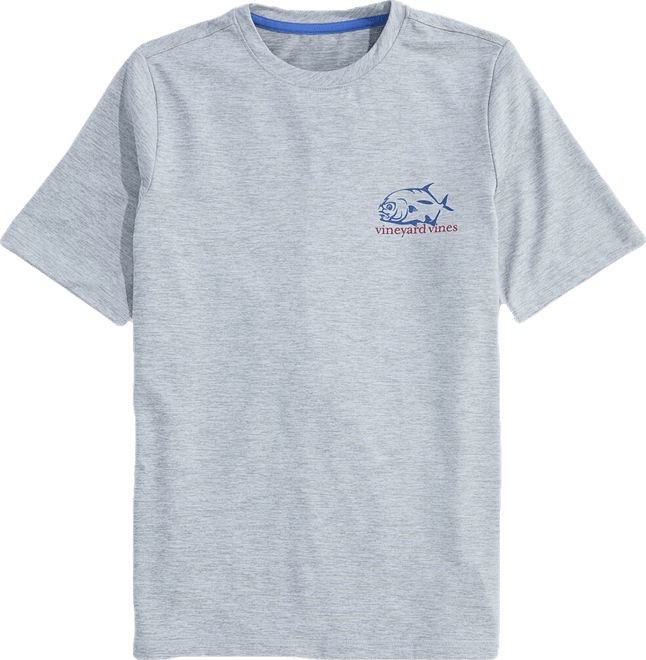 Boys' Permit Short-Sleeve Harbor Sun Performance Tee