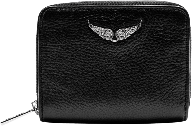 ZADIG&VOLTAIRE ミニ レザーウォレット Zadig & Voltaire Mini Grained Leather Zip Wallet