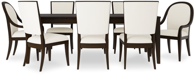 Mazen 9-Pc. Dining Set (Table, 6 Side Chairs & 2 Arm Chairs)
