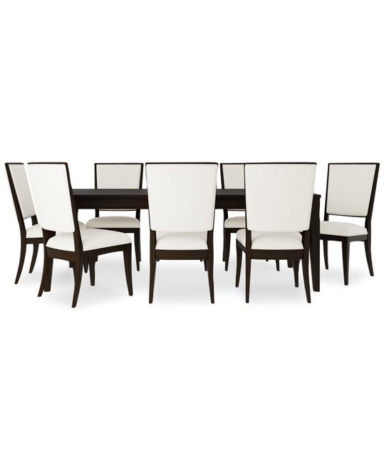 Mazen 9-Pc. Dining Set (Table & 8 Side Chairs)