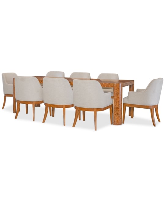 Prescott 9-Pc. Dining Set (Table & 8 Chairs), Created for Macy's