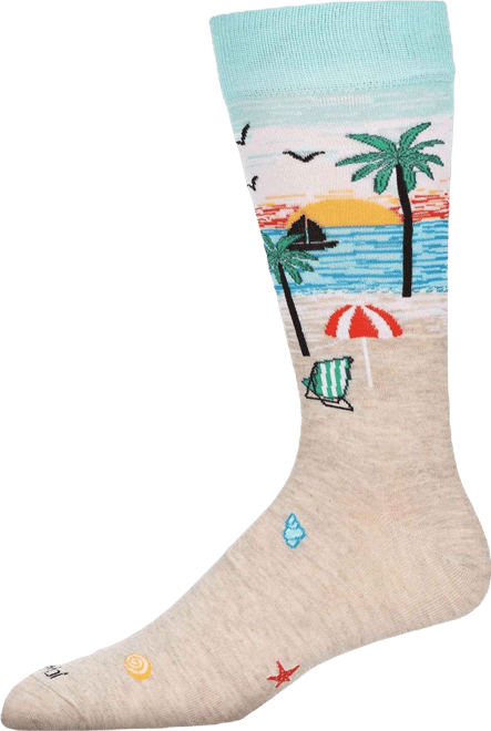 Men's Paradise Novelty Crew Socks