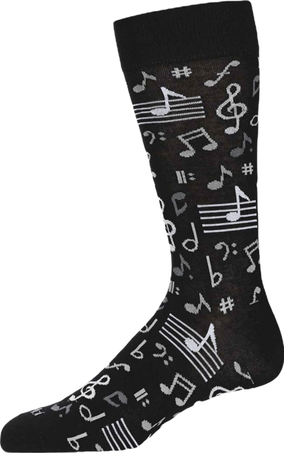 Men's Musical Novelty Crew Socks