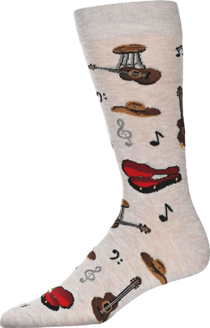 Men's Musical Novelty Crew Socks
