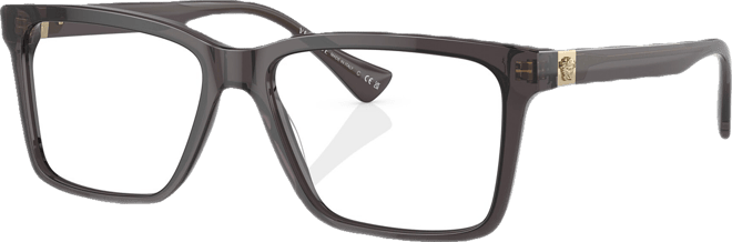 Men's Rectangle Eyeglasses, VE332856-o