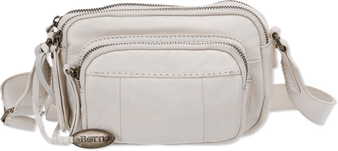 Born Leather Riverside Camera Crossbody Bag