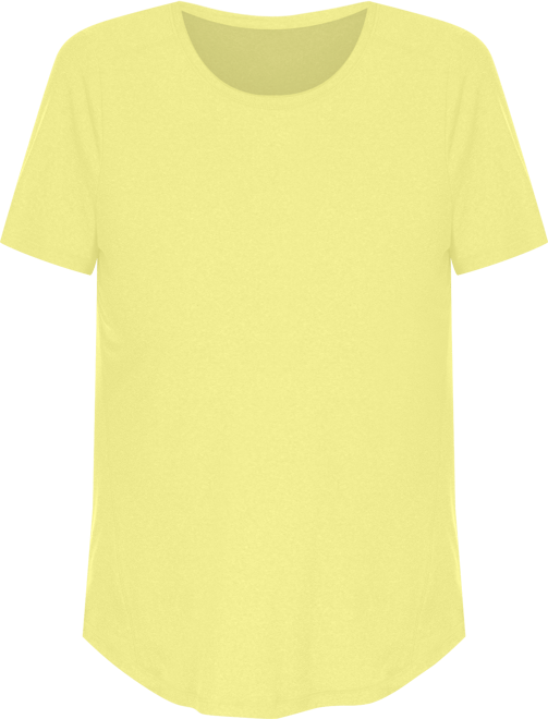 RB3 Womens Short Sleeve Seamed Melange Tee