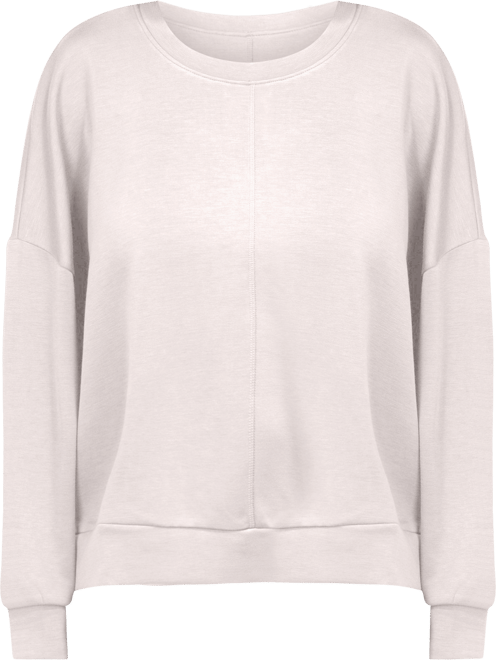 Bunulu Womens Long Sleeve Scuba Crew Neck Sweatshirt