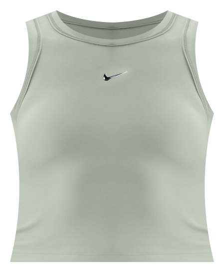Nike One Fitted Camisola sem mangas recortada Dri-FIT para mulher
