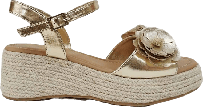 Big Girls Mercy Casual Wedge Sandals