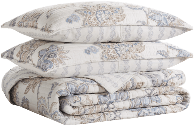 Selesta Reversible 3-Pc. Quilt Set, King/California King