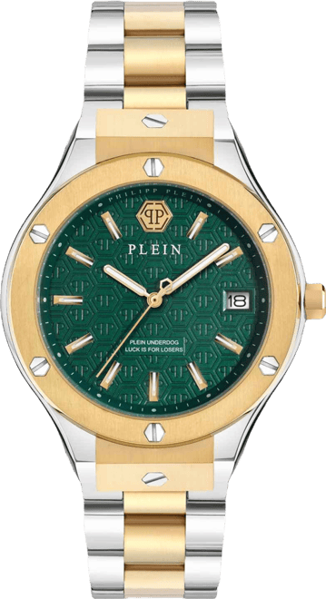 Men's Underdog Two-Tone Stainless Steel Bracelet Watch 44mm