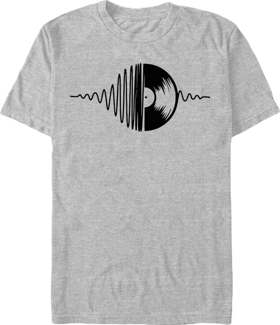 Men's Music Vinyl Short Sleeve T-Shirt