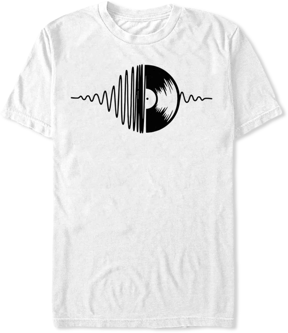 Men's Music Vinyl Short Sleeve T-Shirt