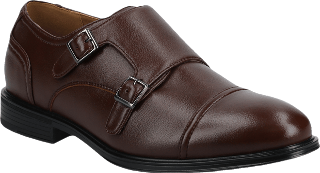 Men's Dillon Comfort Double Monk Strap Dress Shoe