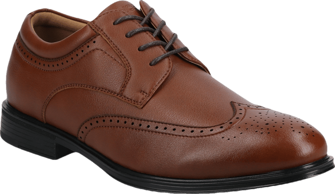 Men's Cormac Comfort Flexible Wingtip Oxford Dress Shoe