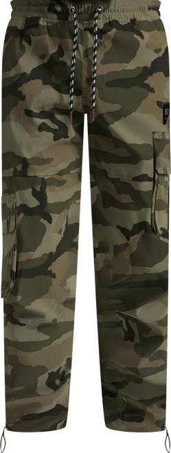 Men's Toggle Pouch Cargo Jogger Pants