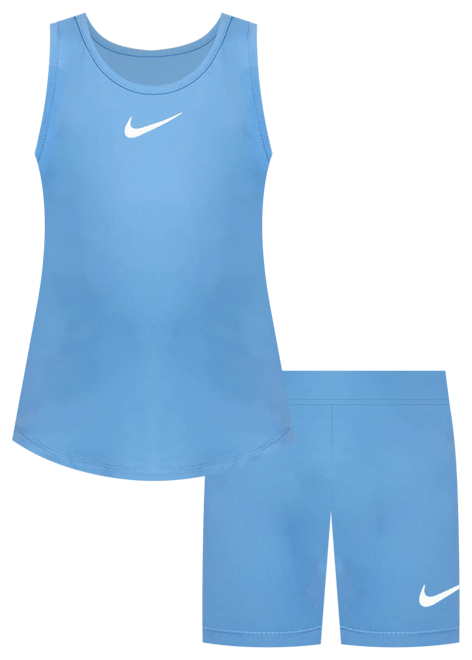 Nike Dri-FIT All Day Play Little Kids' 2-Piece Bike Shorts Set