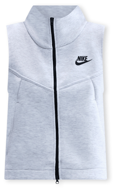 Nike Sportswear Tech Fleece Chaleco de cierre completo para mujer
