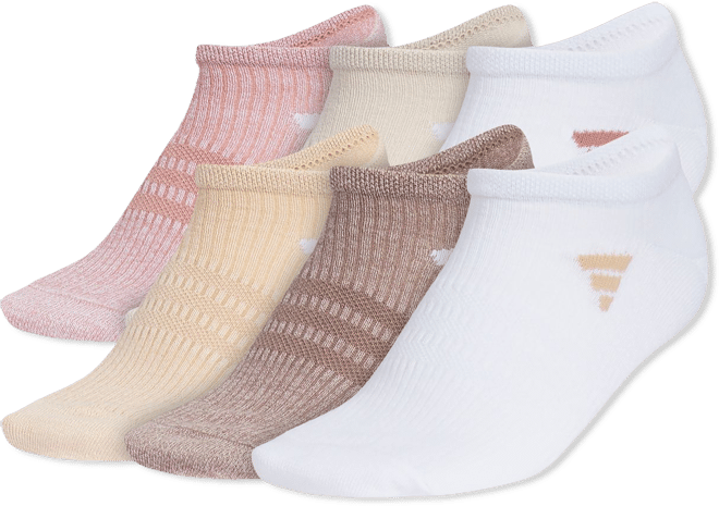 adidas Superlite 3.0 No Show Socks - 6 Pack