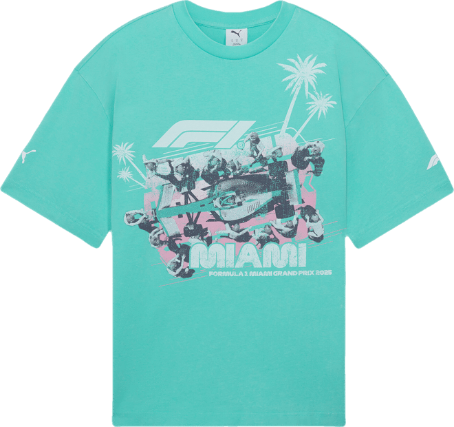PUMA Formula 1® Miami Pitstop Men's Graphic T-Shirt