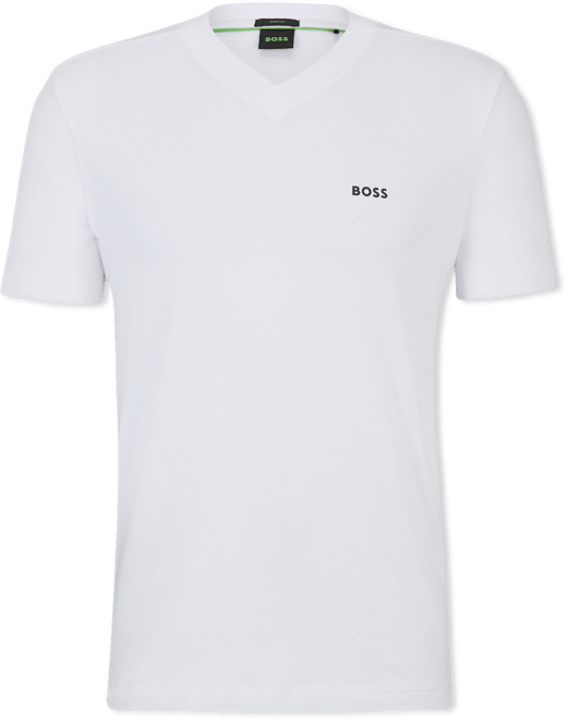 Boss by  Men's Contrast Logo Regular-Fit T-Shirt